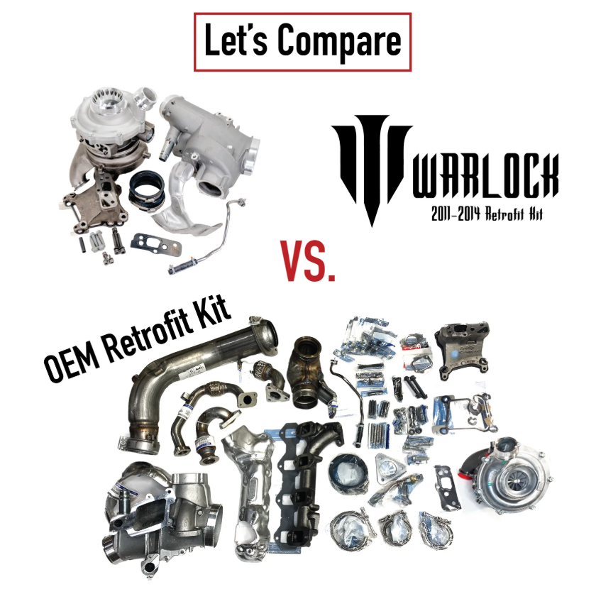 KC Warlock Retrofit Kit - 6.7L Powerstroke (2011-2014)