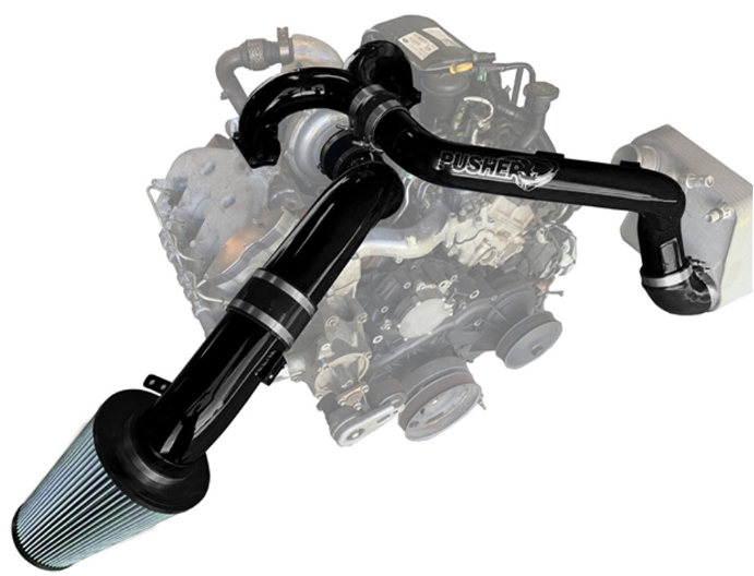 Pusher Intakes 2015-2016 Powerstroke 6.7L Full Piping Kit