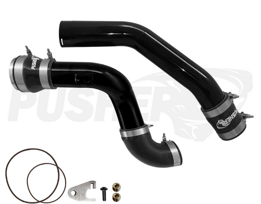 Pusher Intakes 2015-2016 Powerstroke 6.7L Hot & Cold Side Charge Pipes