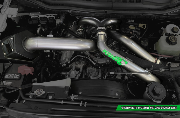 Pusher Intakes 2017-2019 Powerstroke 6.7L Full Piping Kit