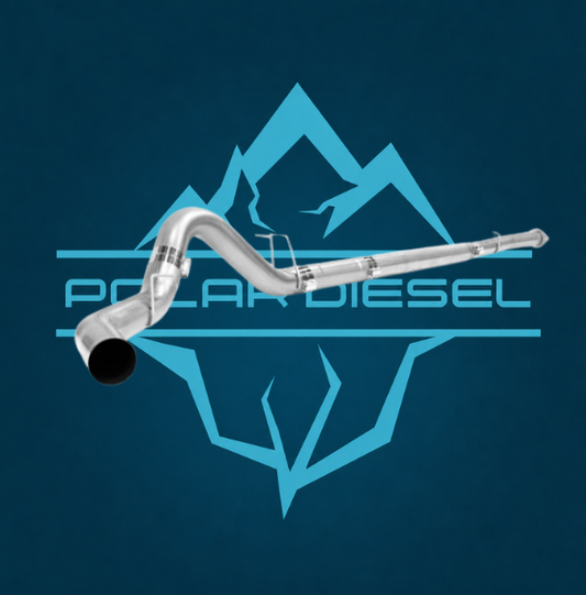 Polar Diesel 2007.5-2009 Cummins 6.7L 4" Exhaust System