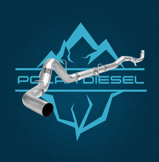 Polar Diesel 2011-2015 Duramax 6.6L T304SS 5" Exhaust System