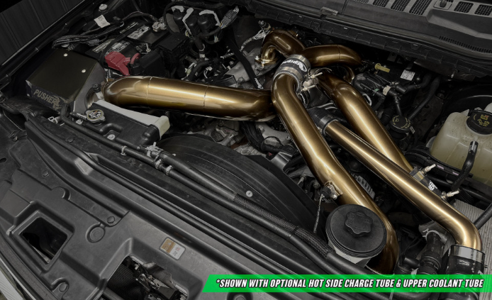 Pusher Intakes 2020-2026 Powerstroke 6.7L Full Piping Kit