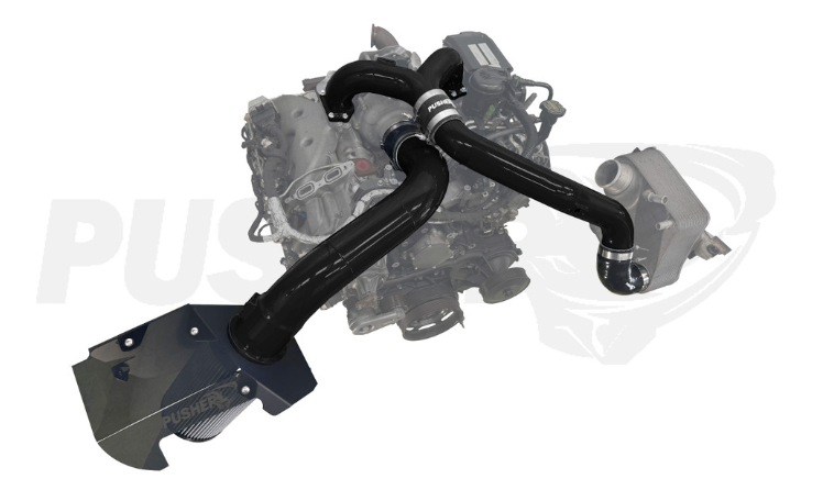Pusher Intakes 2020-2026 Powerstroke 6.7L Full Piping Kit