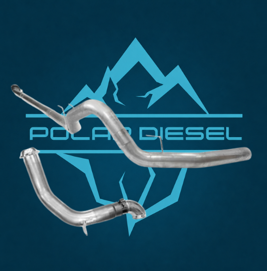 Polar Diesel 2023-2026 Powerstroke 6.7L 4" Exhaust & Downpipe Bundle