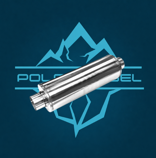 Polar Diesel Universal 4" Silencer Muffler