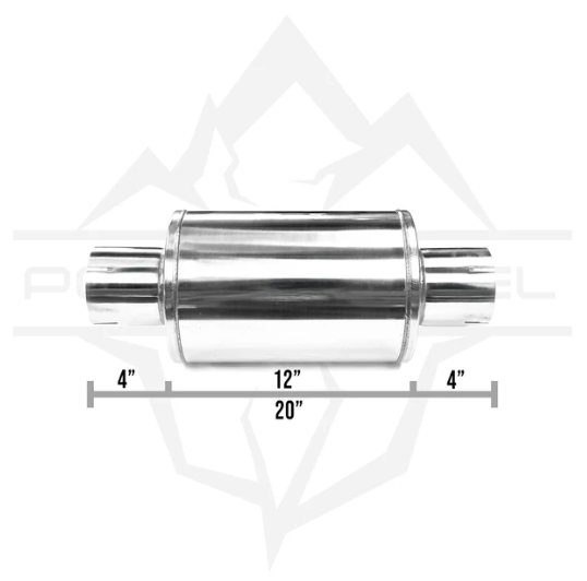 Polar Diesel Universal 4" Muffler