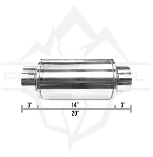 Polar Diesel Universal 5" Muffler