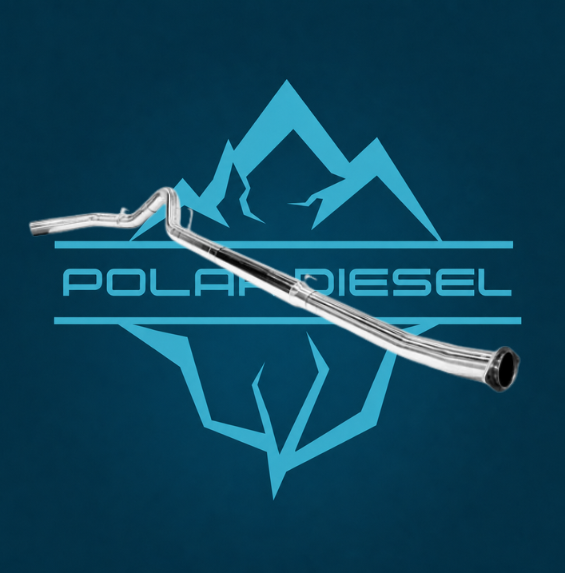 Polar Diesel 2011-2026 Powerstroke 6.7L 5" Polished Exhaust System