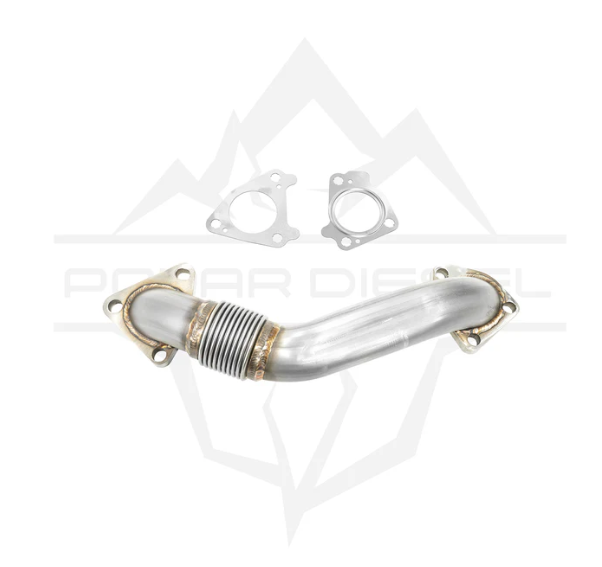 Polar Diesel 2001-2016 Duramax 6.6L Passenger Side Up-pipe