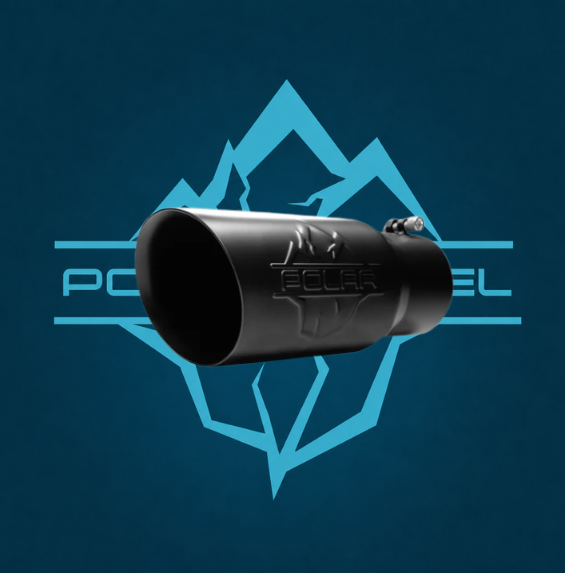 Polar Diesel 304SS Oval Exhasut Tip