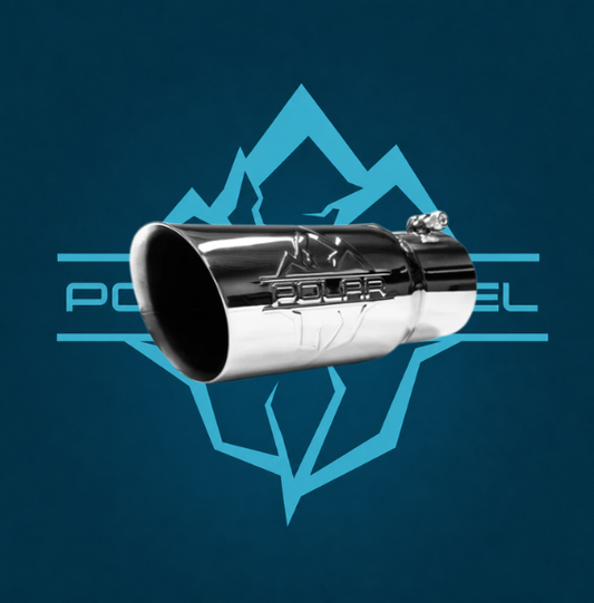 Polar Diesel 304SS Oval Exhasut Tip