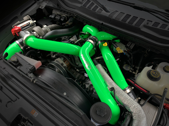 Pusher Intakes 2017-2019 Powerstroke 6.7L Full Compound Turbo System & Piping Kit