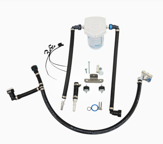 S&S Diesel 2011-2026 6.7L Powerstroke Gen 2.1 CP4 Bypass Kit W/Return Filter Assembly