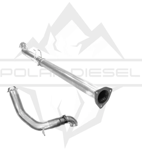Polar Diesel 2023-2026 Powerstroke 6.7L Delete Pipe & Downpipe Bundle